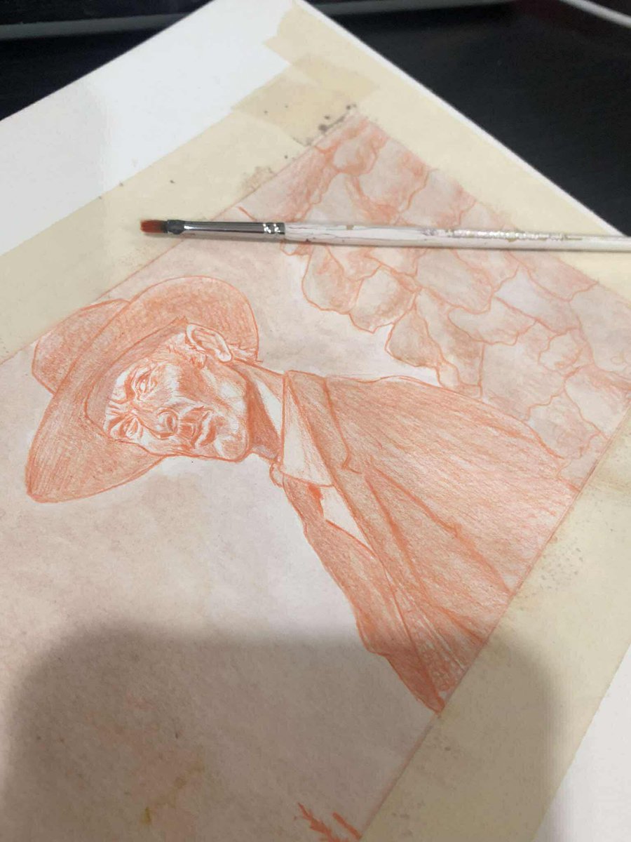 darkcat6's tweet image. 🐍🌾✨For a few dollars more ✨🌾🐍

Drawing progress ✍️❤️

#LeeVanCleef #forafewdollarsmore #sketches #watercolor #pinup #ArtistOnX #manualart #leone #WIP