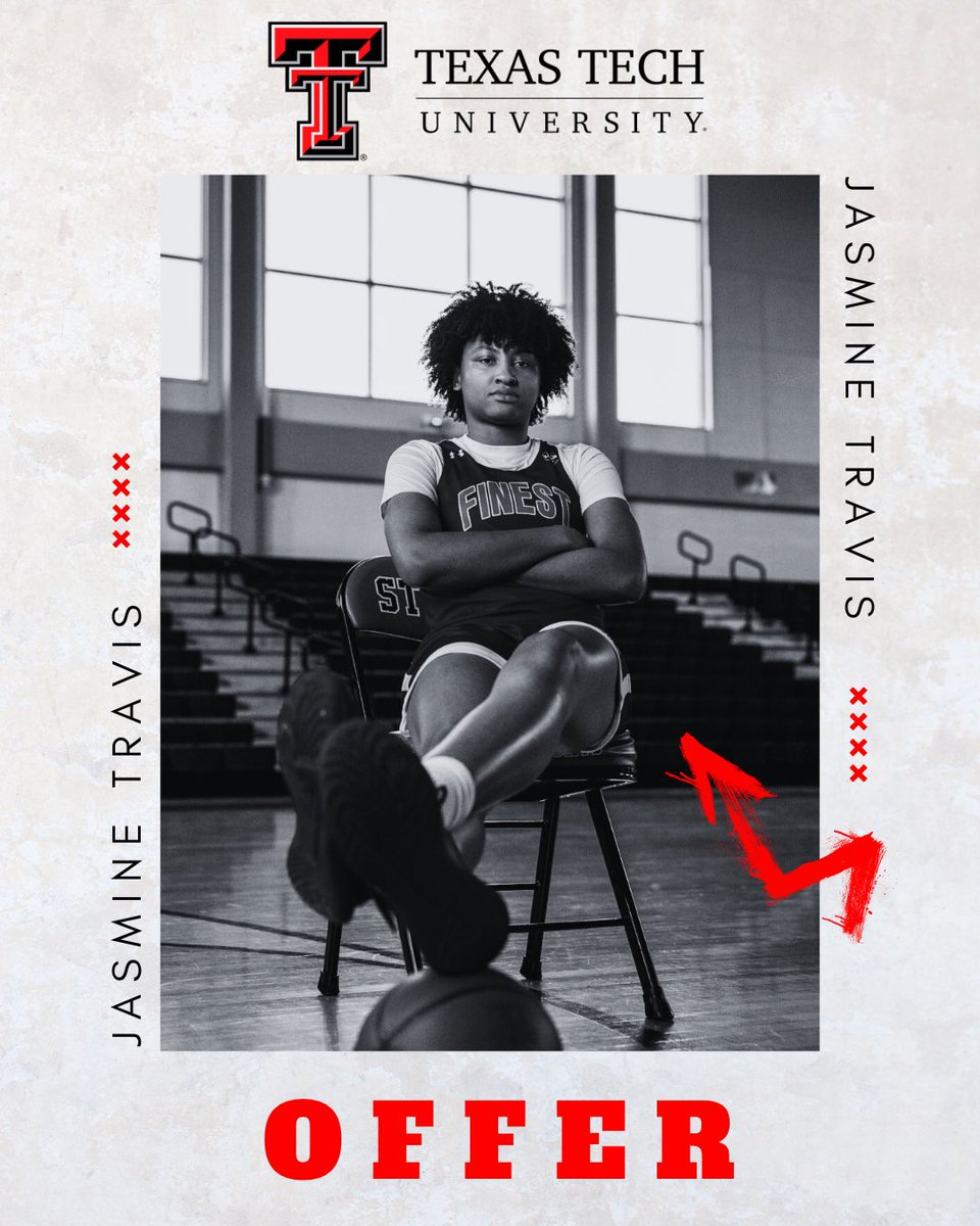 Jasmine Travis (@jasmine_travis0) on Twitter photo After a great conversation with <a href="/CoachGerlich/">Krista Gerlich</a>, I am blessed to have received an offer from <a href="/LadyRaiderWBB/">Lady Raider Basketball</a> . Thank you to all the coaches for believing in me! <a href="/SAFinestbball/">SA Finest Basketball</a> <a href="/slkbasketball/">Steele Girls Bball</a> After a great conversation with <a href="/CoachGerlich/">Krista Gerlich</a>, I am blessed to have received an offer from <a href="/LadyRaiderWBB/">Lady Raider Basketball</a> . Thank you to all the coaches for believing in me! <a href="/SAFinestbball/">SA Finest Basketball</a> <a href="/slkbasketball/">Steele Girls Bball</a>