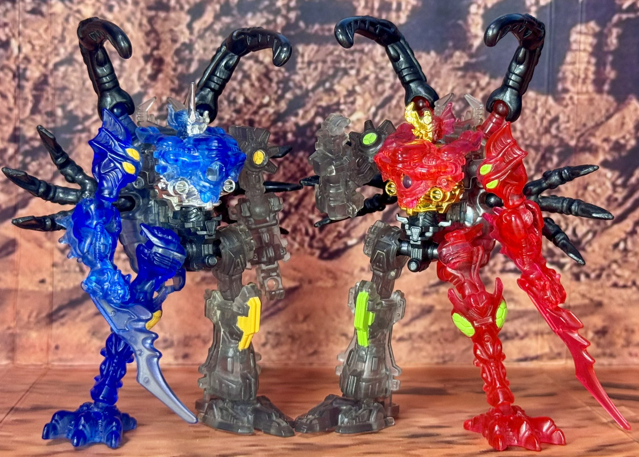 ミクロマン レッドパワーズ アクロイヤー ハイドル ジギルス