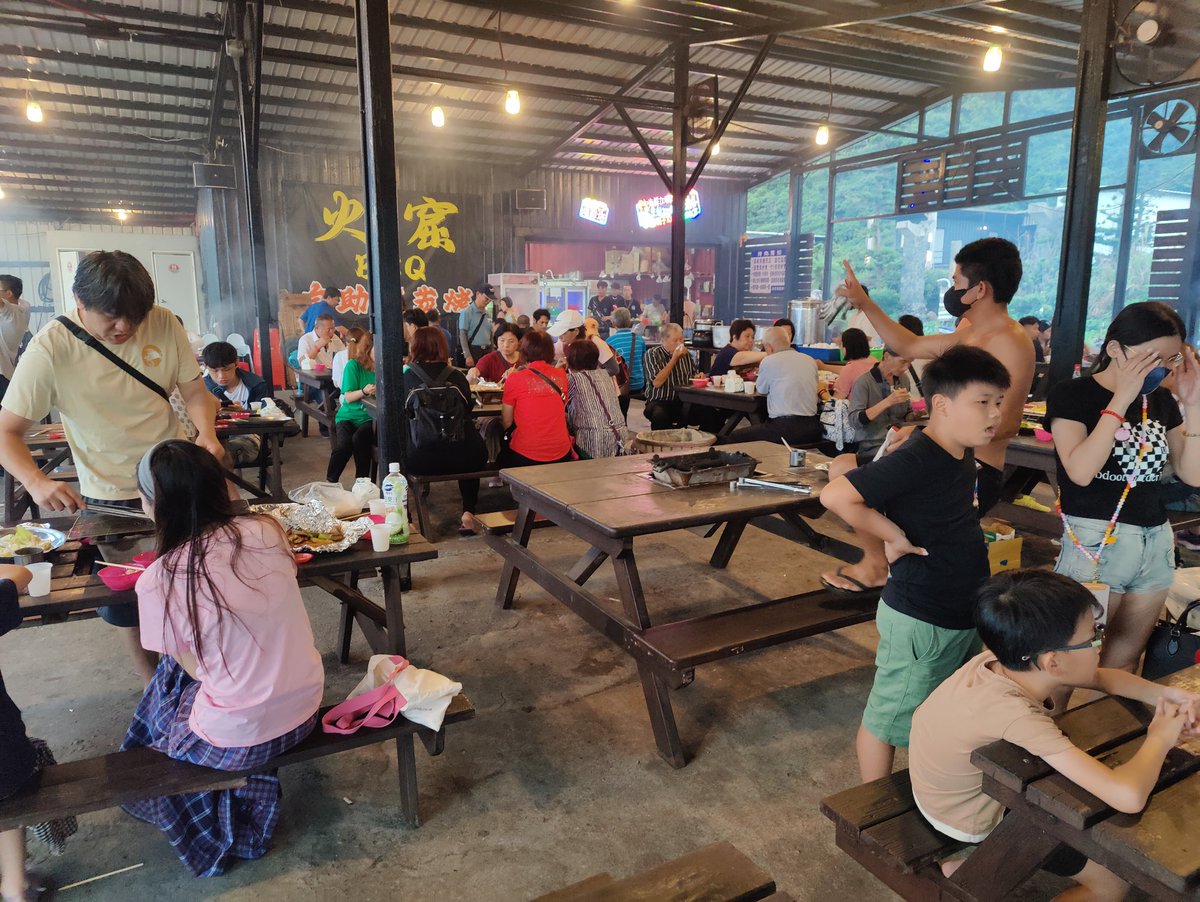 All you can eat grilled venison for roughly US$10 on Green Island