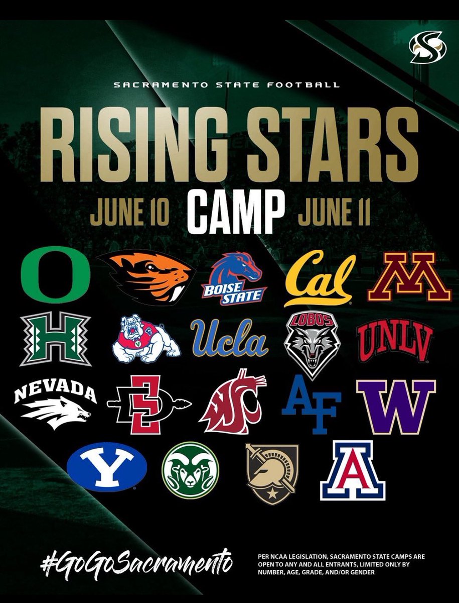 Jackson Fay (@jackson_fay15) on Twitter photo I will be <a href="/SacHornetsFB/">Sac State Football</a> for their mega camp!! Can’t wait to see the Sac St staff again right before my visit! I will be <a href="/SacHornetsFB/">Sac State Football</a> for their mega camp!! Can’t wait to see the Sac St staff again right before my visit!
