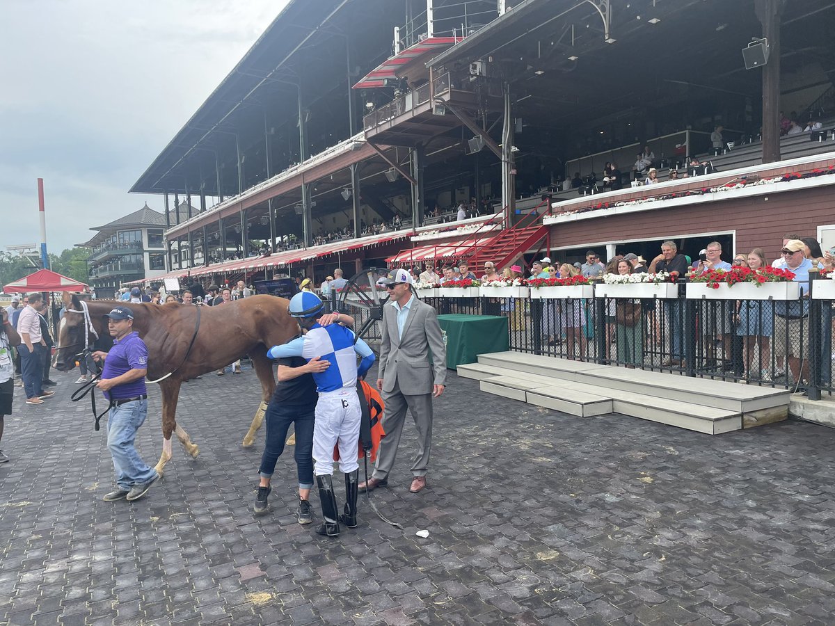 International Equine (@theintlequine) on Twitter photo Phenomenal ride by Kendrick Carmouche <a href="/KendrickCarmou1/">Kendrick Carmouche</a> aboard Vehemente for trainer Joe Sharp <a href="/mjsharp75_joe/">Joe Sharp / JSR Racing ⚪️🔴⚫️🏇🏻</a> and <a href="/TheIntlEquine/">International Equine</a> today at the <a href="/TheNYRA/">NYRA (🗽)</a> <a href="/BelmontStakes/">Belmont Stakes</a> festival weekend in historic Saratoga.
That makes three wins in a row for this talented daughter of Phenomenal ride by Kendrick Carmouche <a href="/KendrickCarmou1/">Kendrick Carmouche</a> aboard Vehemente for trainer Joe Sharp <a href="/mjsharp75_joe/">Joe Sharp / JSR Racing ⚪️🔴⚫️🏇🏻</a> and <a href="/TheIntlEquine/">International Equine</a> today at the <a href="/TheNYRA/">NYRA (🗽)</a> <a href="/BelmontStakes/">Belmont Stakes</a> festival weekend in historic Saratoga.
That makes three wins in a row for this talented daughter of