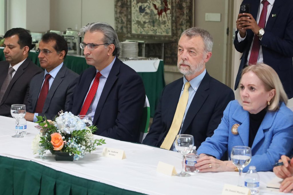 BilawalBhuttoZardari (@bbhuttozardari) on Twitter photo At a luncheon with leading U.S. think tanks and academics hosted by <a href="/PakinUSA/">Pakistan Embassy US</a>, I emphasized Pakistan’s principled call for sustained diplomacy and dialogue to ensure lasting peace in South Asia. Pakistan deeply appreciates the critical role played by the United States, especially At a luncheon with leading U.S. think tanks and academics hosted by <a href="/PakinUSA/">Pakistan Embassy US</a>, I emphasized Pakistan’s principled call for sustained diplomacy and dialogue to ensure lasting peace in South Asia. Pakistan deeply appreciates the critical role played by the United States, especially