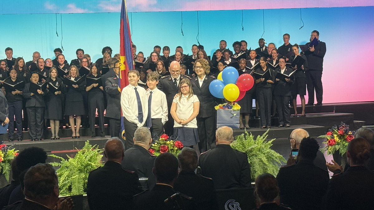 LtcDanJ's tweet image. So blessed to have our @SalvArmyIHQ international leaders with us in the USA Central Territory.