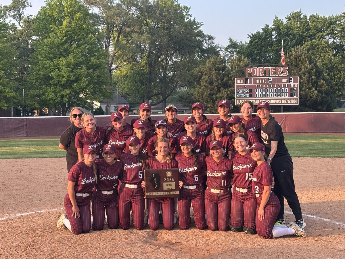 Sectional Champs!!!! <a href="/PORTERSoftball1/">Porters Softball</a> <a href="/LTHSBoosters1/">Lockport Township HS Athletic Boosters</a> <a href="/LockportHS205/">Lockport Township High School</a>