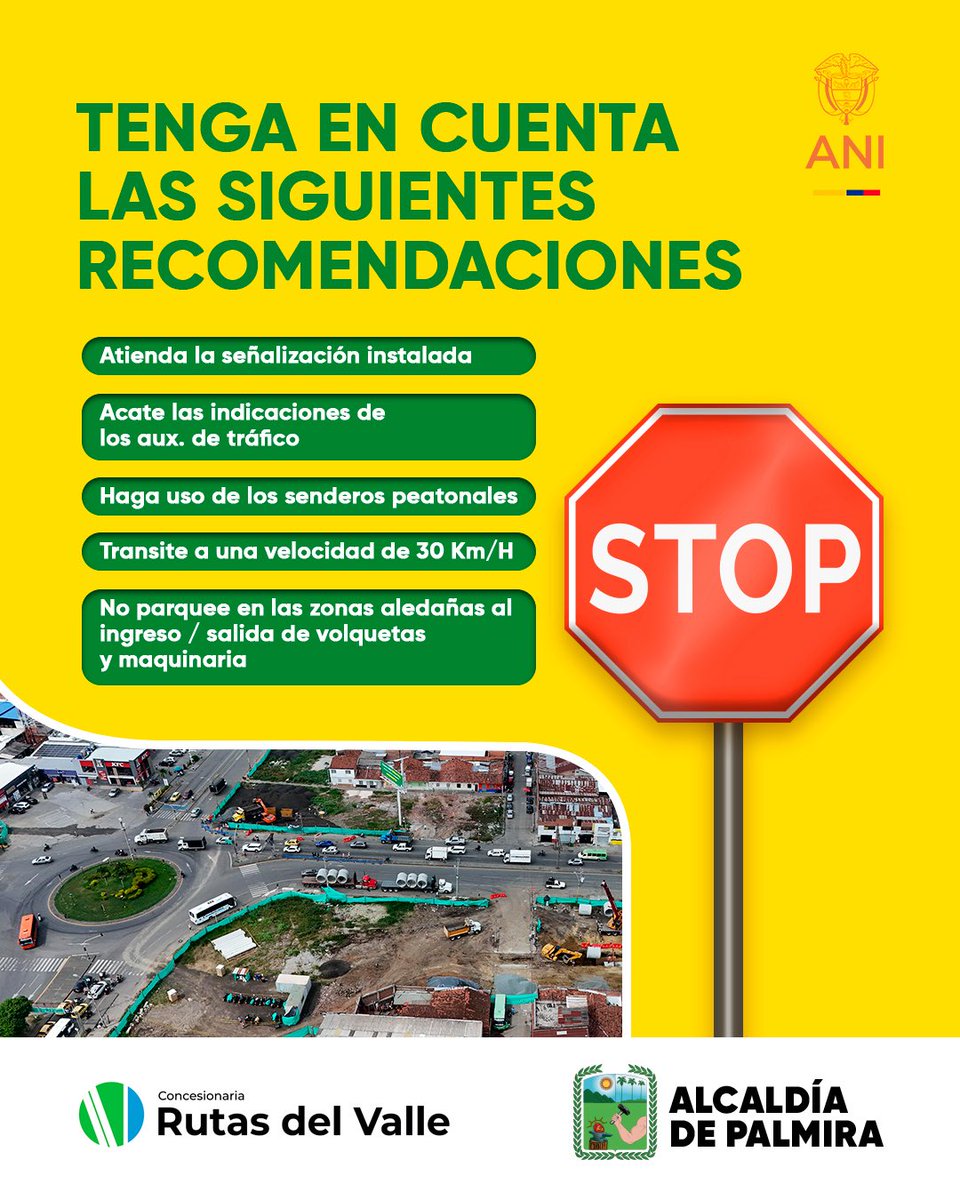El #Deprimido de #Versalles avanza en su construcción, por ello debes estar atento a los desvíos y plan de manejo vial que está en el sector para los actores viales.