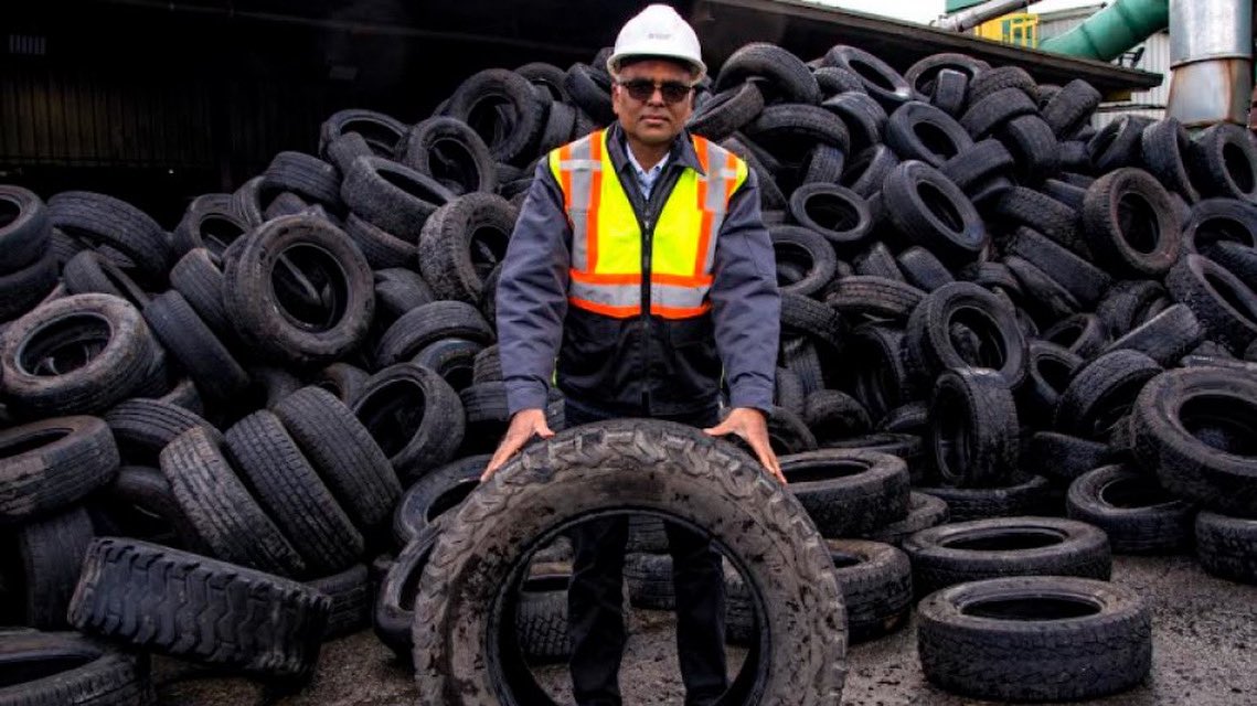 Tire Stewardship BC (@tiresbc) on Twitter photo We want to send a huge congratulations to Neil Bansal, Vice President of <a href="/LibertyTireLLC/">Liberty Tire Recycling</a>, for his well-deserved recognition as Leader of the Year by the Tire and Rubber Association of Canada (TRAC). Congratulations Neil! 👏
More: tracanada.ca/news/tire-and-… We want to send a huge congratulations to Neil Bansal, Vice President of <a href="/LibertyTireLLC/">Liberty Tire Recycling</a>, for his well-deserved recognition as Leader of the Year by the Tire and Rubber Association of Canada (TRAC). Congratulations Neil! 👏
More: tracanada.ca/news/tire-and-…