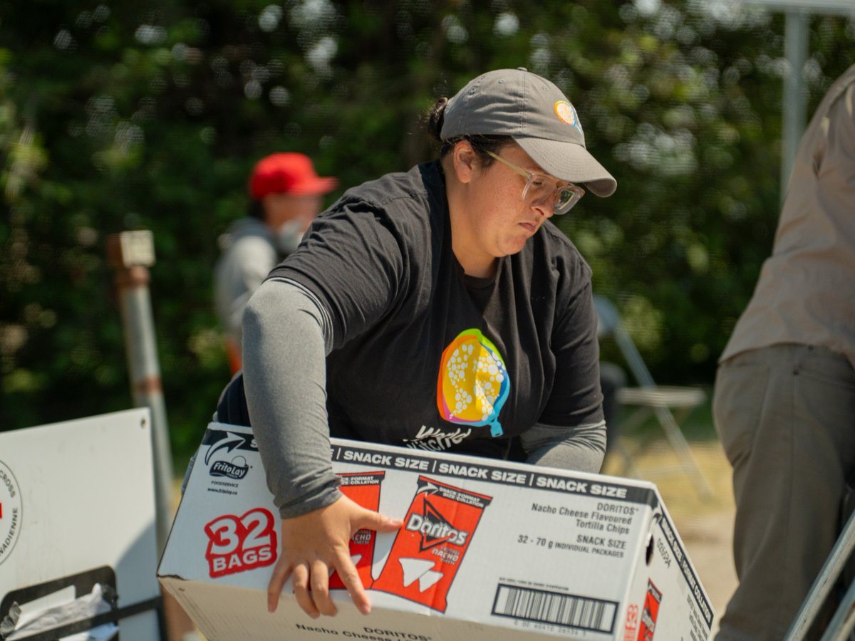 WCKitchen's tweet image. As wildfires force evacuations across Manitoba, WCK is serving meals at the Billy Mosienko Arena, now a shelter for displaced families. Usually home to local hockey games, the arena has become a hub for relief. Thank you to Big Daddy's Perogies &amp;amp; More, who is among our first food…