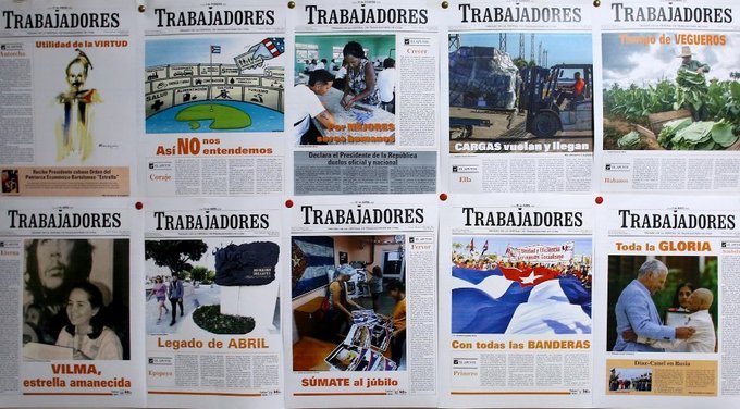 📰El periódico Trabajadores celebra sus 55 años como uno de los principales órganos de prensa en Cuba. Su misión fundamental es reflejar la realidad de la clase obrera y está coordinado por un equipo experimentado

🔗acortar.link/3nvaly