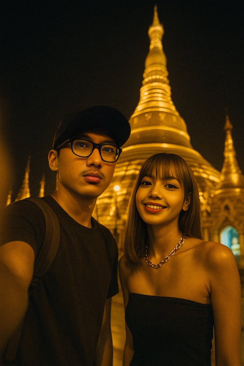 မမ Lisa နဲ့ ဘုရားဖူး🫣