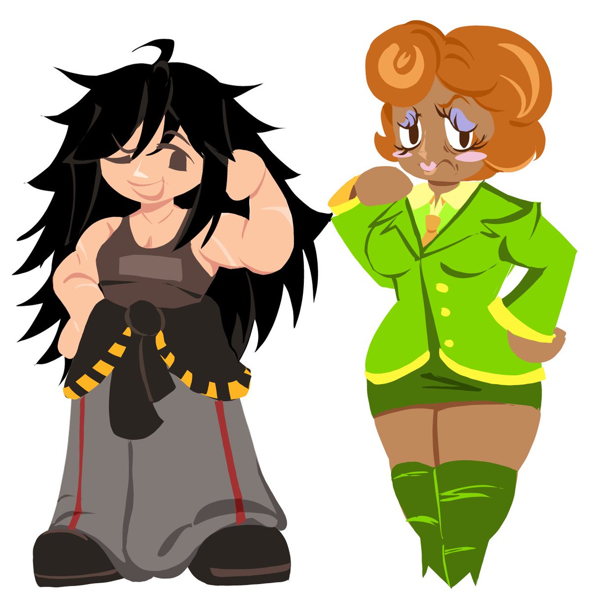 candy_artistzzz's tweet image. Time for the pretty gals 🫡 Lady gets a whole section cause I love her sm anyways I might as well take suggestions on who to draw next so 👀
#TTTE