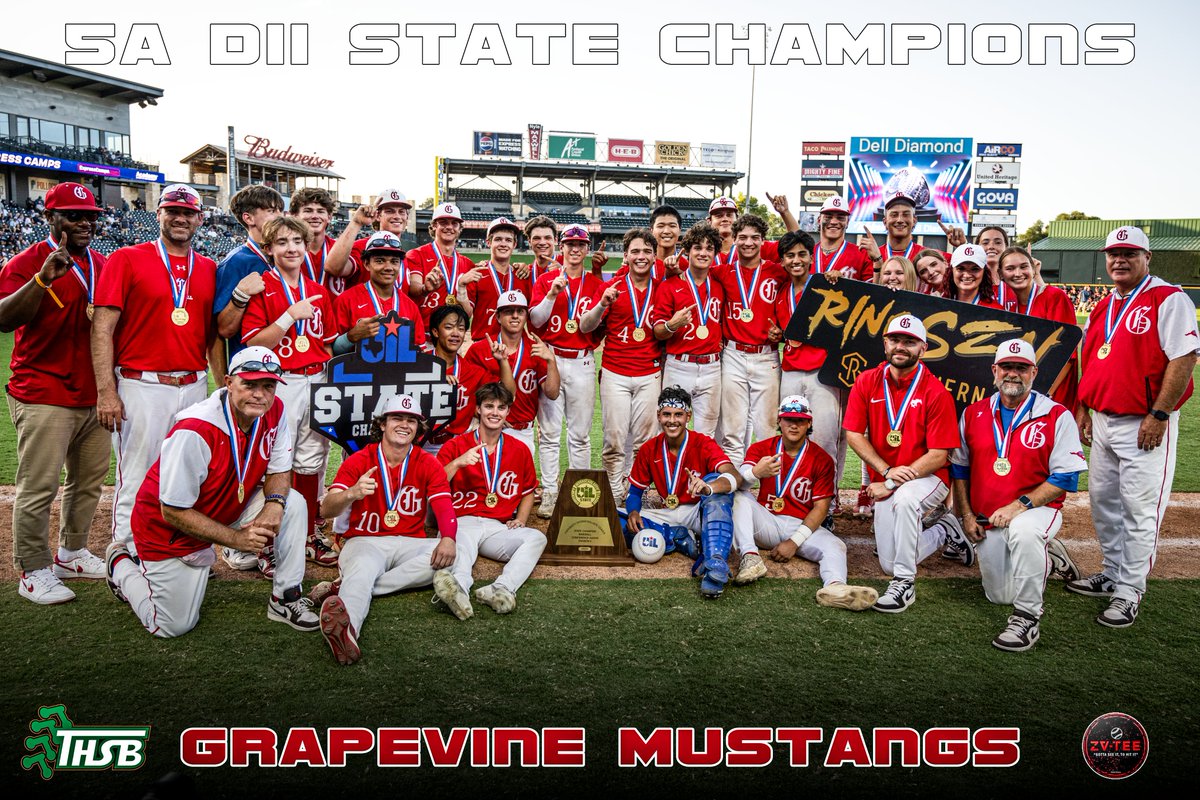 TxHSBaseball (@txhs_baseball) on Twitter photo *****GRAPEVINE MUSTANGS - 5A DII STATE CHAMPIONS*****
TxHighSchoolBaseball.com
zvtee.com
<a href="/Gvinebaseball/">Mustang Baseball</a> *****GRAPEVINE MUSTANGS - 5A DII STATE CHAMPIONS*****
TxHighSchoolBaseball.com
zvtee.com
<a href="/Gvinebaseball/">Mustang Baseball</a>