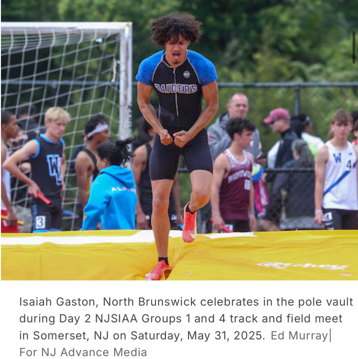 Congrats to our boys track team who ends the year ranked #4 in the State by NJ.com.