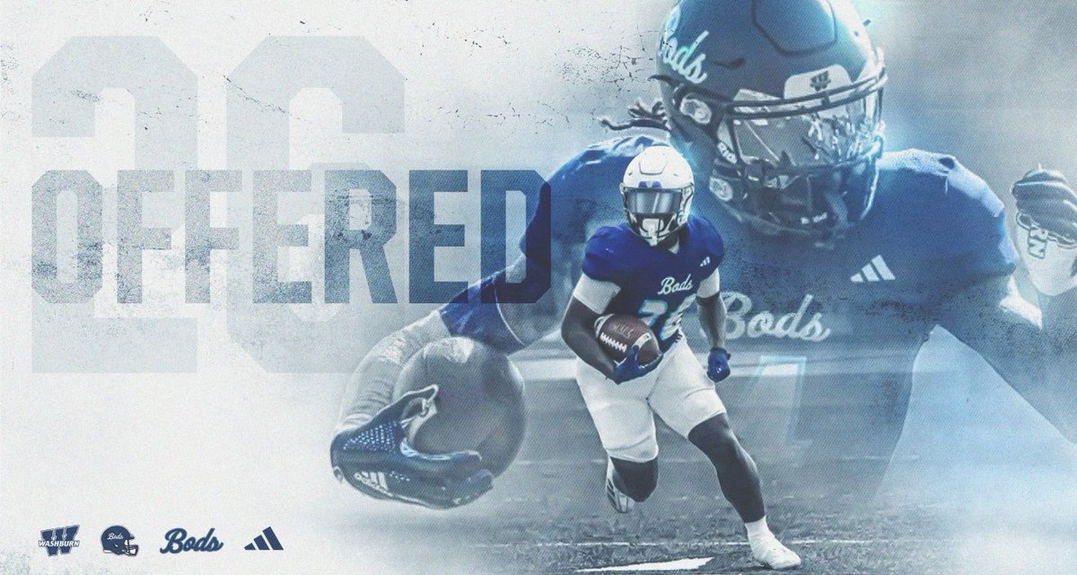 Kace Holman (@holman_kace) on Twitter photo After a great conversation with <a href="/Travis_Britz/">Travis Britz</a> I am blessed to receive an offer from Washburn University. #GoBods <a href="/IchabodFTBL/">Washburn Football</a> <a href="/JPRockMO/">JP Rock</a> <a href="/CSAPrepStar/">PREPSTAR</a>
<a href="/PlayBookAthlete/">PLAYBOOK ATHLETE</a> <a href="/Quillen_Coach/">Sam Quillen</a> After a great conversation with <a href="/Travis_Britz/">Travis Britz</a> I am blessed to receive an offer from Washburn University. #GoBods <a href="/IchabodFTBL/">Washburn Football</a> <a href="/JPRockMO/">JP Rock</a> <a href="/CSAPrepStar/">PREPSTAR</a>
<a href="/PlayBookAthlete/">PLAYBOOK ATHLETE</a> <a href="/Quillen_Coach/">Sam Quillen</a>