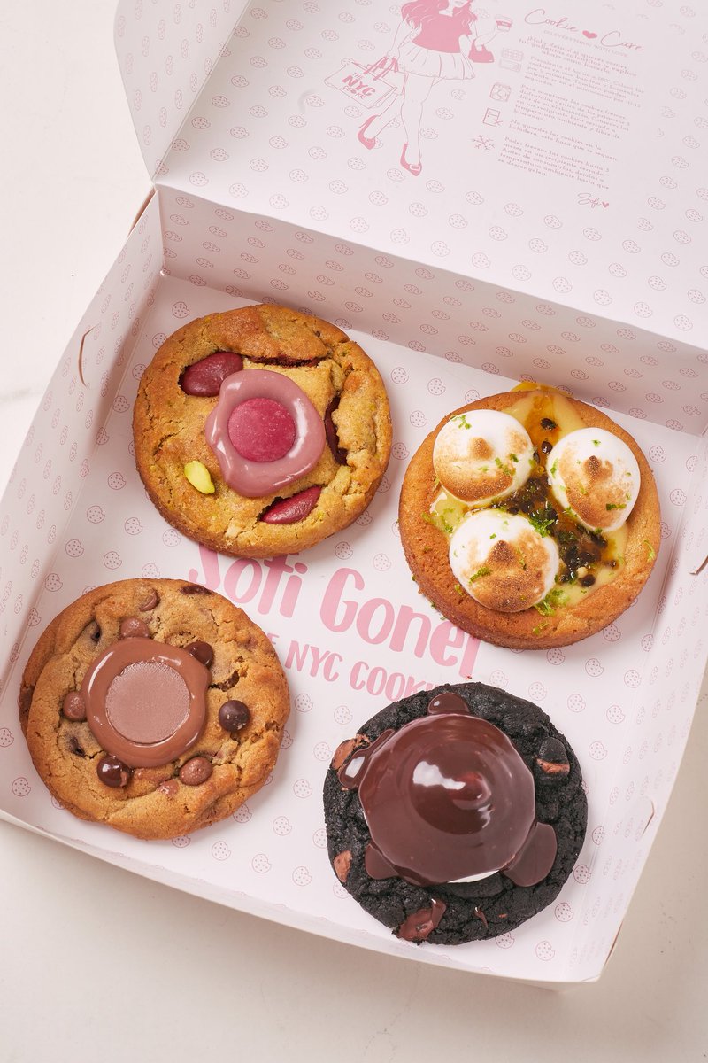 holareinis's tweet image. Después de años de recorrerme el mundo en busca de la cookie perfecta y no encontrarla: SAQUÉ LAS MÍAS.
Ya están disponibles en sofiagonet.com