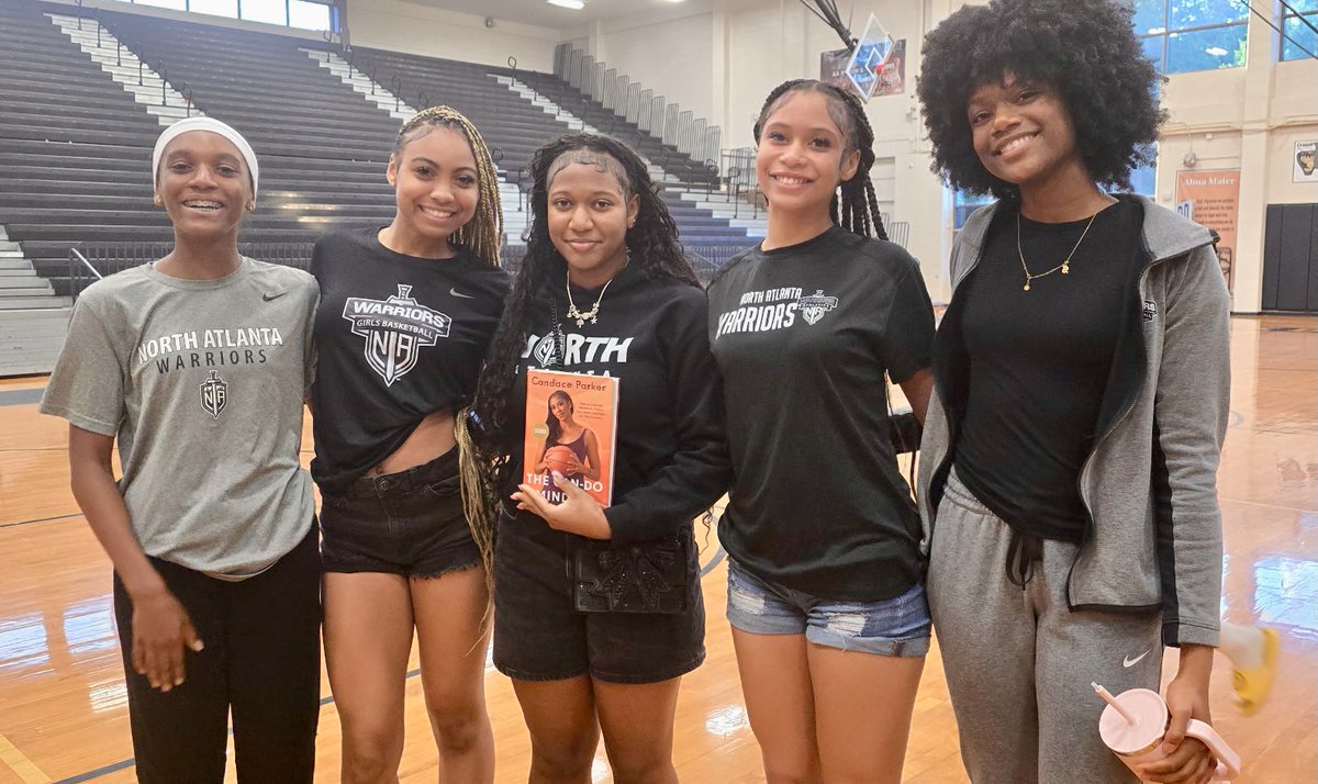 N Atlanta Athletics (@nawarriors) on Twitter photo Several of our North Atlanta Women’s Basketball players—Khloe, Ayumi, Alexis, Jaelynn & Simone—along with Head Coach Credit, attended an incredible event to support <a href="/Candace_Parker/">Candace Parker</a> at Douglass HS. 🏀✨
#WarrFam Several of our North Atlanta Women’s Basketball players—Khloe, Ayumi, Alexis, Jaelynn & Simone—along with Head Coach Credit, attended an incredible event to support <a href="/Candace_Parker/">Candace Parker</a> at Douglass HS. 🏀✨
#WarrFam