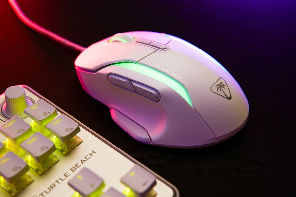 TBeachDeals's tweet image. Mice can be so cute. The Kone II 🖱️
-Multi-button design supporting 23 programmable functions
-Dynamic accuracy with 26k DPI/650 IPS (16.5m/s) optical sensor
-TITAN Switch Optical for a tactile feel with optical speed
turtlebeach.gg/1G