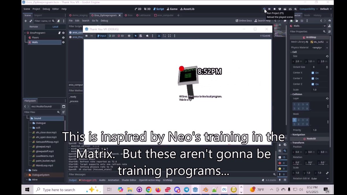 davididev's tweet image. Didn&apos;t have a lot for #screenshotsaturday as I was working on a promo video of Particle Forge.  But this week I worked in #godotengine working on my #VR project.
youtube.com/watch?v=gr3uXw…