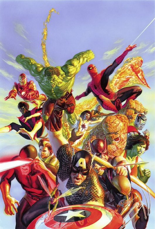 Alex Ross (@thealexrossart) on Twitter photo 