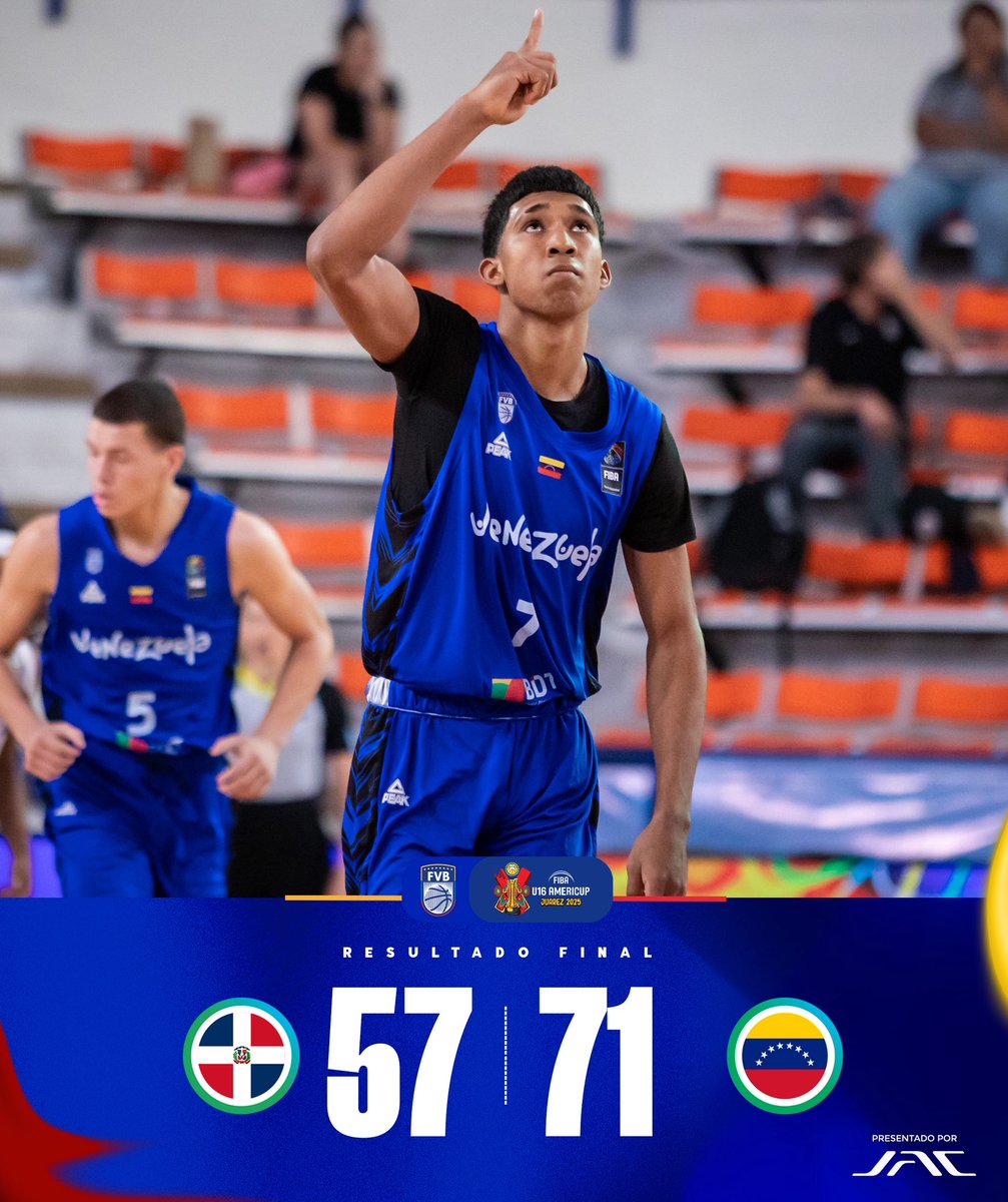 🇻🇪 Creer para ver. Hoy vemos y hacemos historia una vez más. 

👏 ¡A semis de la <a href="/AmeriCup/">FIBA AmeriCup</a> U16 y al Mundial U17 2026!