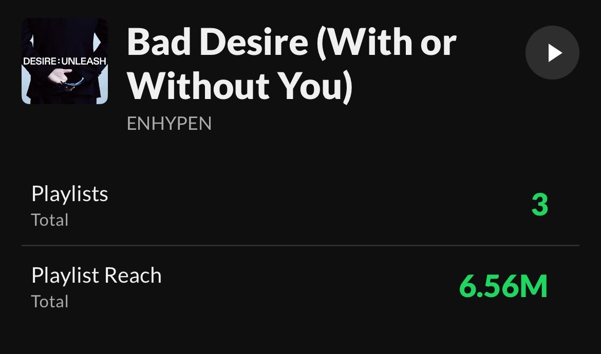 when the sales match the streams without any payola🙂‍↕️