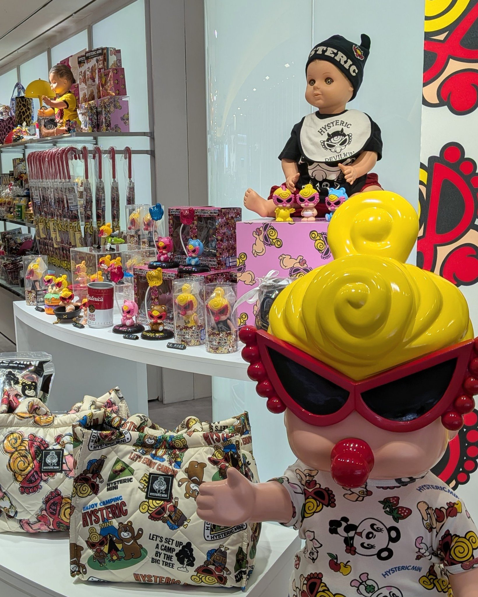 非売品 ヒステリックミニ 立体 電飾看板Hysteric インテリア ショップ 非売品 ヒステリックミニ 立体 電飾看板Hysteric インテリア