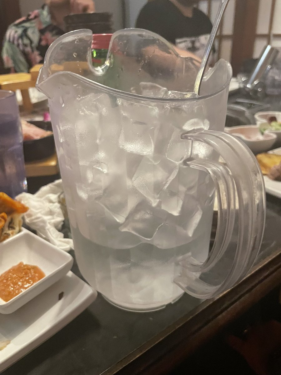“can i get a cup of ice”