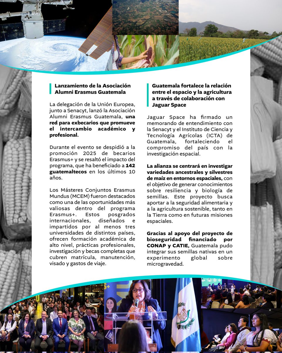 Senacyt Guatemala (@senacytgt) on Twitter photo Te compartimos las actividades desarrolladas durante la semana. Acciones que impulsamos desde la Senacyt bajo el liderazgo de la vicepresidenta de la República, <a href="/KarinHerreraVP/">Karin Herrera</a>, para fortalecer la ciencia y la tecnología en Guatemala. Te compartimos las actividades desarrolladas durante la semana. Acciones que impulsamos desde la Senacyt bajo el liderazgo de la vicepresidenta de la República, <a href="/KarinHerreraVP/">Karin Herrera</a>, para fortalecer la ciencia y la tecnología en Guatemala.
