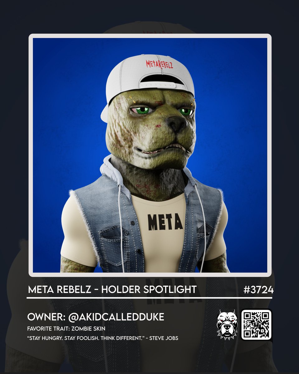🔥 Holder Spotlight: Rebel of the Week 🔥
This week, we’re shining the spotlight on one of our passionate supporters. 

 He has been repping the Rebelz with energy, always showing love, spreading the word, and keeping the vibe strong in the community.

  Whether it’s rocking the