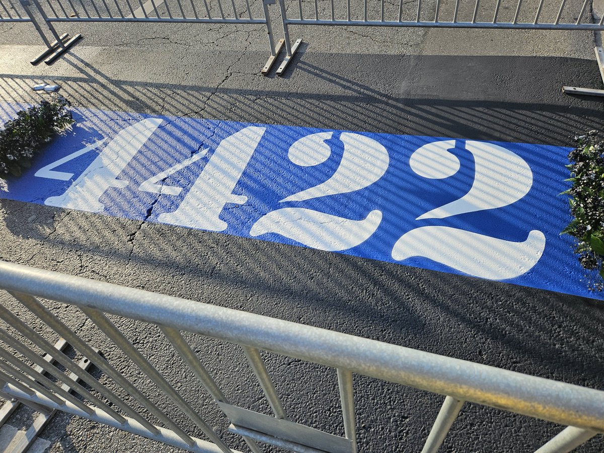 At the Candlelight vigil for Officer Riveros. #BaldwinPark