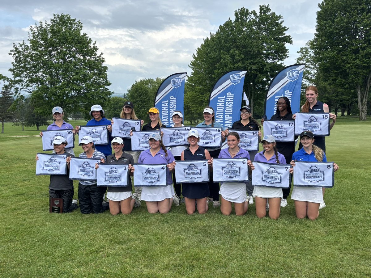 Such a great week! 3 all-Americans on the women’s side, Megan Redig 5th, Maya Johnson 12th and Estelle Pospischil 18th. On the men’s side Logan Garafol finished the week shooting a 73 and T22nd out of 79 golfers.