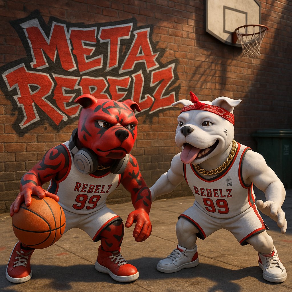 Hoops Friday!!  

Played 7 games of hoops today then <a href="/EthRobertlail/">Robert</a> gives me this!!  Let's go!! 

<a href="/metarebelzeth/">Meta Rebelz 🐾🦴</a> are so competitive we are here to Win!! 

#Rebelzup
