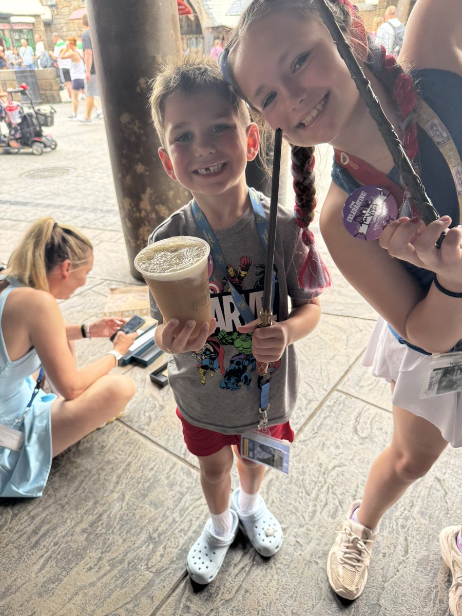 “Butter”Beer and tats. Dad of the year