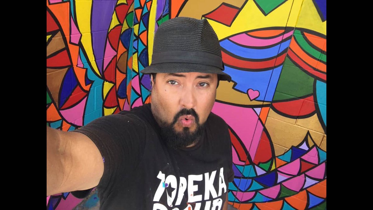 Learn more about Kansas Arts Commission Roster Artist Robert Tapley Bustamante from Topeka, listed in the Public Art and Muralist category: kansascommerce.gov/program/cultur… #KansasArts