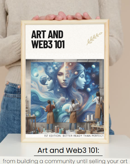 ArtvisionNFT's tweet photo. Your item sold! 😍🎉

Or better said: My book found the right hands - and the right heART. 💖

Thank you so much, meine liebe @Thom4227, for picking up an edition of Art and Web3 101.

I'm truly grateful. Much love your way! ✨

If someone still doesn't have my book — you can find it at this link. 👇

https://t.co/OZhDmrAZoh