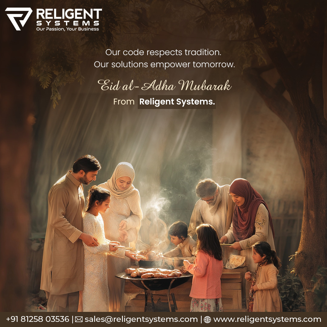 religentsystems's tweet image. Eid Al-Adha Mubarak!
As we celebrate this day of faith, sacrifice, and unity, we extend our warmest wishes to our clients, partners, and team.
[EidAlAdha, digital transformation, pega decisioning]
#EidAlAdha #ReligentSystems #InnovateWithTradition #TechWithHeart
