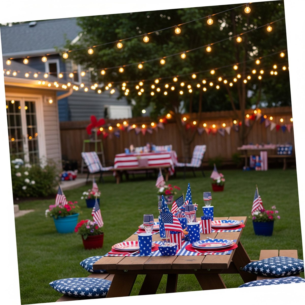 HomeDecorKingdm's tweet image. Outdoor spaces shine on Independence Day—add string lights, mini flags in flower pots, and themed tableware for a backyard that's ready for fireworks and fun..

HomeDecorKingdom.com

#BackyardDecor #FourthOfJulyStyle #OutdoorLiving #SummerPartyVibes #StarsAndStripesForever