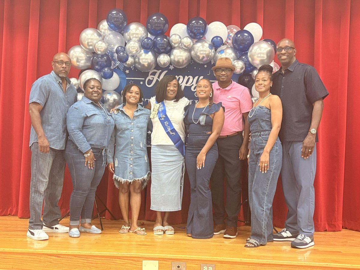 Today we celebrated our wonderful counselor <a href="/burke_frieda/">Frieda Burke</a> for her 24 years of unwavering dedication, compassion, and service. Her support, wisdom, and care have touched countless lives, and her presence will be deeply missed. Thank her for everything— Happy Retirement 💙💛