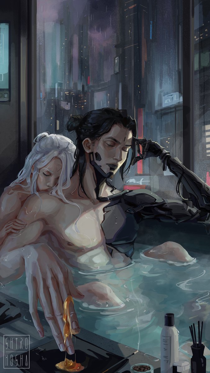 Shiro_kosha's tweet image. [Wei &amp;amp; Re-k]
Sometimes, no words are needed.
Just being there — truly present — is enough.

Not to fix. Not to comfort.
Simply to let someone be themselves.

To be vulnerable, tired, real — and still feel wanted.
A moment of acceptance.
I&apos;m with u — beyond time, beyond conditions