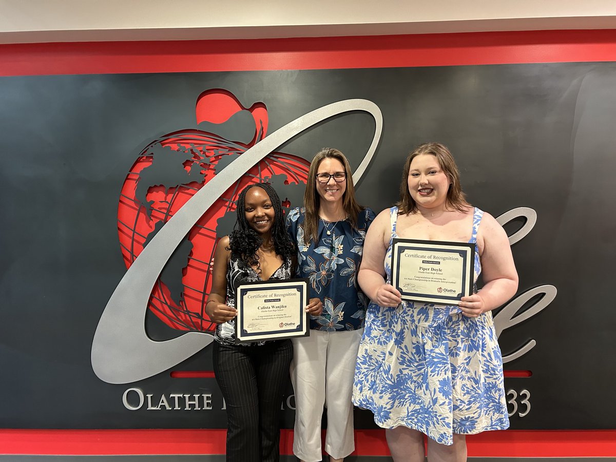 Kerry Lane (@kerry282542) on Twitter photo So proud of these <a href="/OEHawkTalkers/">OE Hawk Talkers</a> and their coach who were recognized as <a href="/KSHSAA/">KSHSAA</a> Speech champions at the Board meeting this week. On to Nationals! Hawk Nation proud! <a href="/OlatheEastHawks/">Olathe East High School</a> So proud of these <a href="/OEHawkTalkers/">OE Hawk Talkers</a> and their coach who were recognized as <a href="/KSHSAA/">KSHSAA</a> Speech champions at the Board meeting this week. On to Nationals! Hawk Nation proud! <a href="/OlatheEastHawks/">Olathe East High School</a>