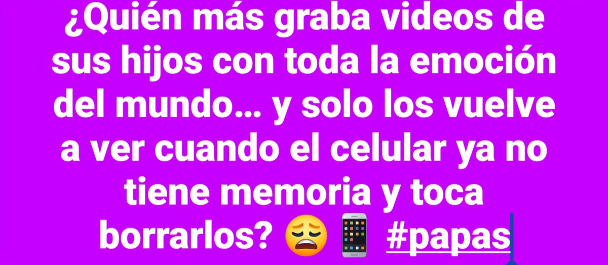 La realidad de muchos ...