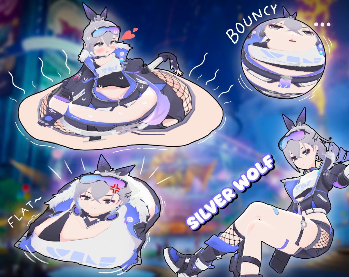 Silver Wolf TF Sheet 2
(Patreon Member TF Sheet)
#meltingtf #flattened #flattening #平面化 #inanimatetf #balltf #球体化