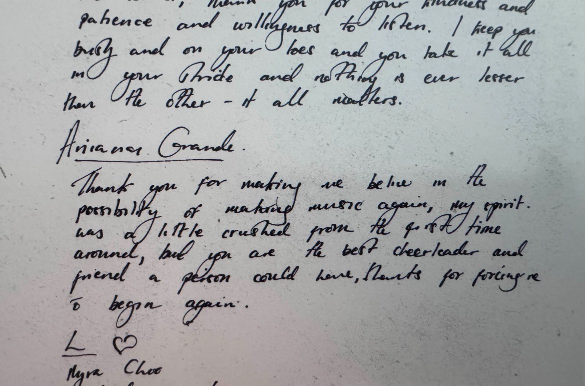 the paragraph cynthia wrote about ari