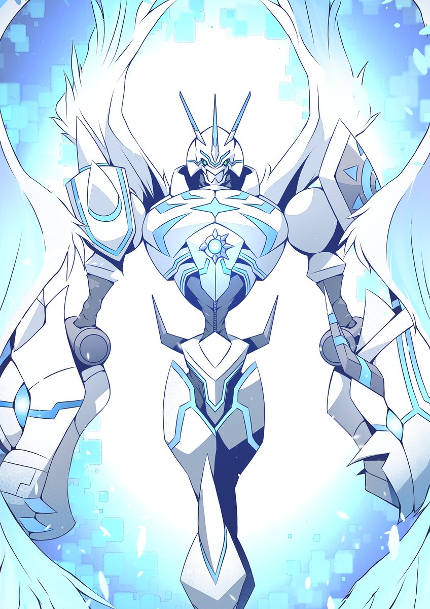 #デジモン 
#オメガモンマーシフルモード