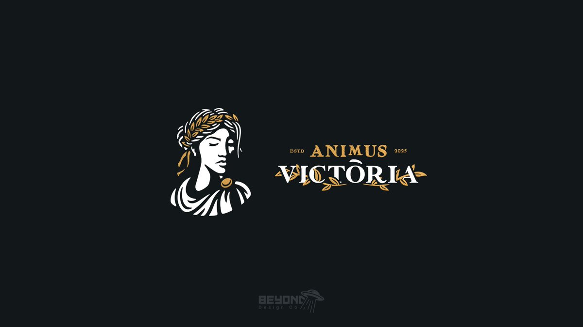 Greek inspired icon and wordmark logo for <a href="/AnimusVictoria/">ANV</a> 

Really happy with how this came out 🏛️