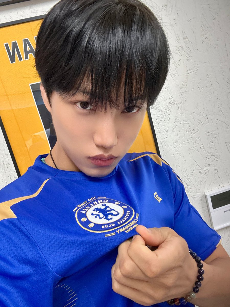 😙⚽️💙

#KAI #카이 
#EXO #엑소 #weareoneEXO
#달수네라이브초대석