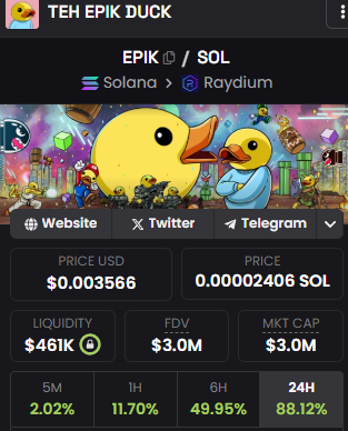 Study $EPIK
1 year and still quacking.

D2AB.