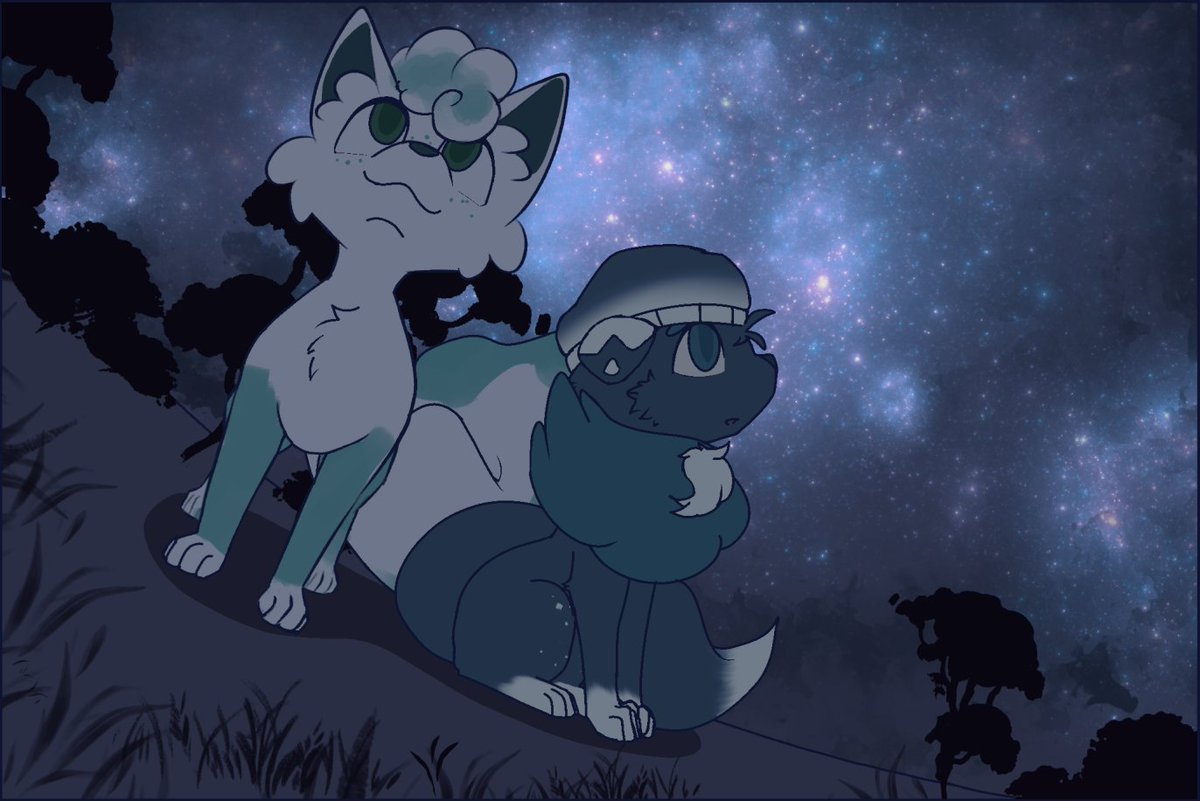 CoffeeFlyArt's tweet image. Sadly im busy these days so itll be late, but wip for vulpix day