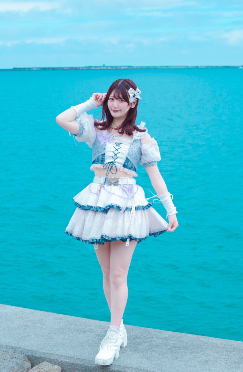 虹色の飛行少女 (@nijihikoushojo) on Twitter photo 🌊新ビジュアル公開🌊
成瀬ももか(<a href="/momoka_nrs/">成瀬ももか【虹色の飛行少女】</a> ) 紫色担当
撮影:コウセイ。
デザイン:平松可奈子
パターン:kanako tanoue
製作:pararoid
#虹色の飛行少女
#虹ひこと沖縄 🌊新ビジュアル公開🌊
成瀬ももか(<a href="/momoka_nrs/">成瀬ももか【虹色の飛行少女】</a> ) 紫色担当
撮影:コウセイ。
デザイン:平松可奈子
パターン:kanako tanoue
製作:pararoid
#虹色の飛行少女
#虹ひこと沖縄
