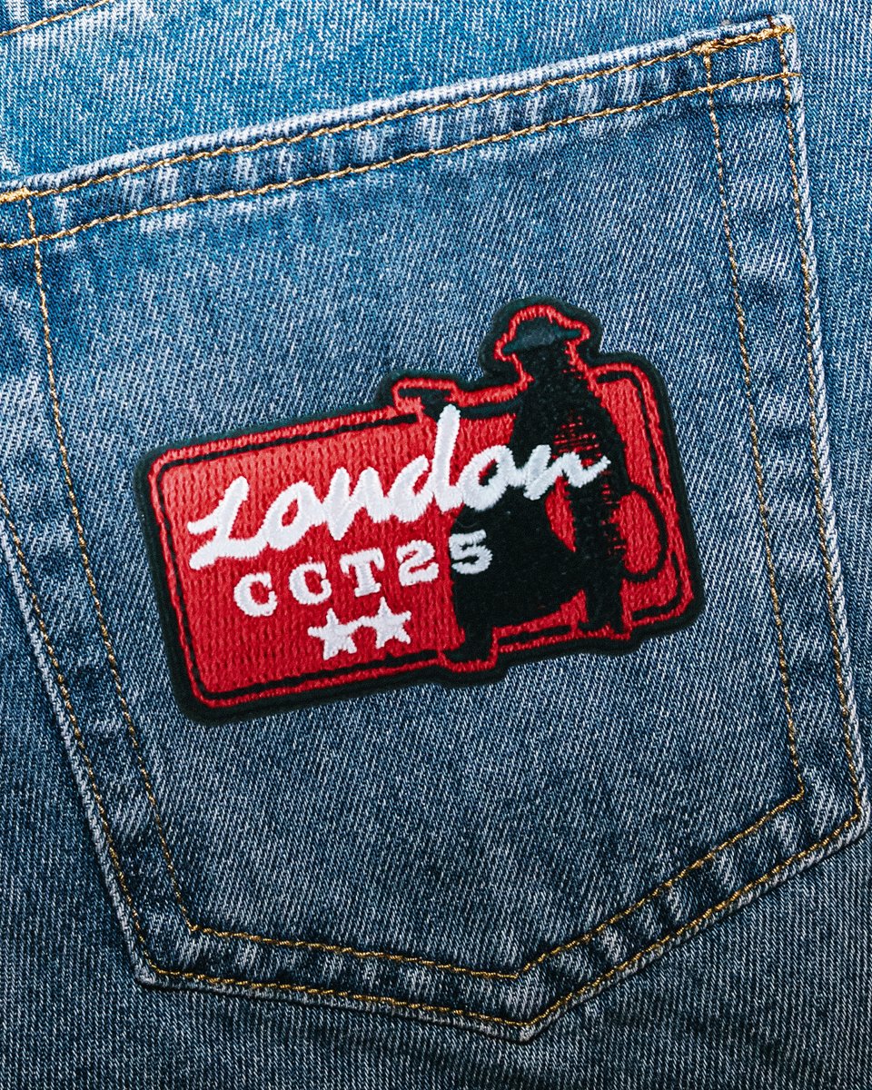 CCT London exclusive patch 🇬🇧 Available now at Tottenham Hotspur Stadium. No ticket required. 

SPURS SHOP - HIGH RD, LONDON N17 0AP

STORE HOURS (JUNE 5–JUNE 16): MON, WED, THURS, FRI: 9:30 AM – 5:30 PM LOCAL 
TUES, SAT, MON (June 16): 12 PM – CLOSE LOCAL
SUN: 11 AM – 5 PM LOCAL